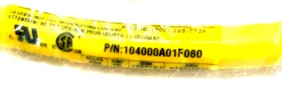 NEW MOLEX 1300060728 4P FEMALE STRAIGHT PVC CORD LOT OF 5