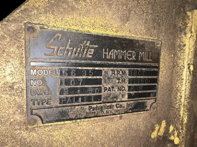 Schutte 250 HP Pallet Shredder