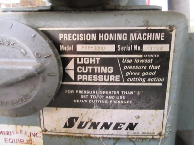 USED SUNNEN MBB-1800