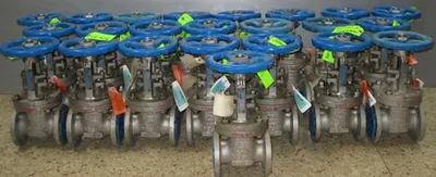 QTY. 17. VELAN 2" 150 RAISED FACE FLANGED CF8M GAT...