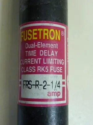 USED FUSETRON / BUSSMANN FRS-R-2-1/4