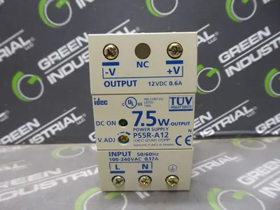 IDEC Izumi Corp PS5R-A12 7.5W Power Supply 12 VDC 0.6 A Used