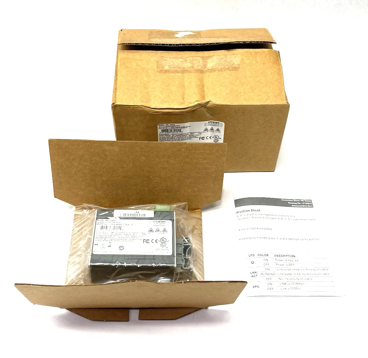 NEW RED LION CONTROLS N-TRON® UNMANAGED 4-PORT ETHERNET SWITCH