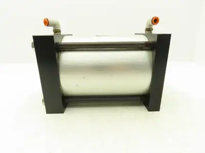 Rockford Air Devices 6x6 Pneumatic Air Cylinder 6"Bore 6"Stroke Tapped Mounting