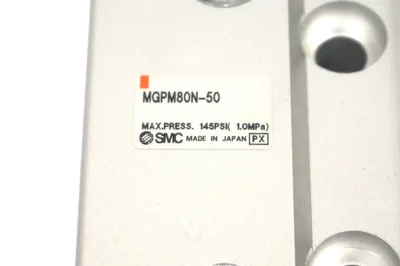 NEW SMC MGPM80N-50 GUIDED AIR SLIDE CYLINDER MGPM80N50