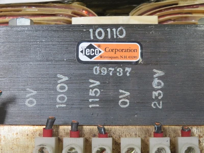 Used TECO _UNKNOWN_ Transformers | OCO Industrial #1692322