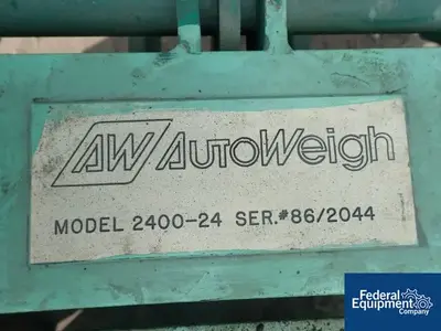 USED AutoWeigh 24" x 40' Auto Weight Trough Belt Conveyor
