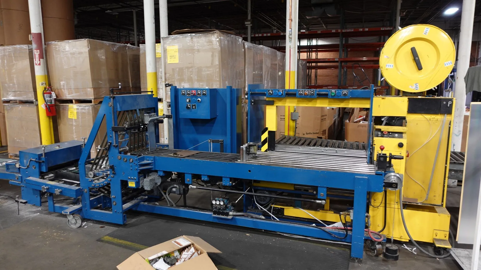USED SMC V2000 Horizontal Log Stacker