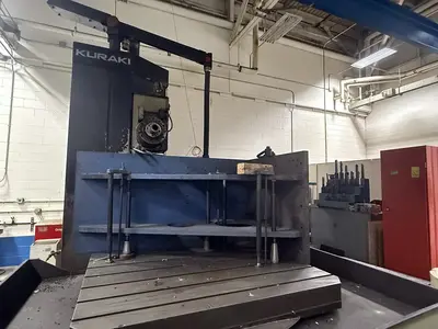 Used 1988 KURAKI KBT-11WDX Horizontal Table Type Boring Mills Illinois US | Machinery Marketing International #378896