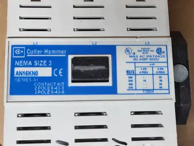 USED CUTLER-HAMMER AN16KNO