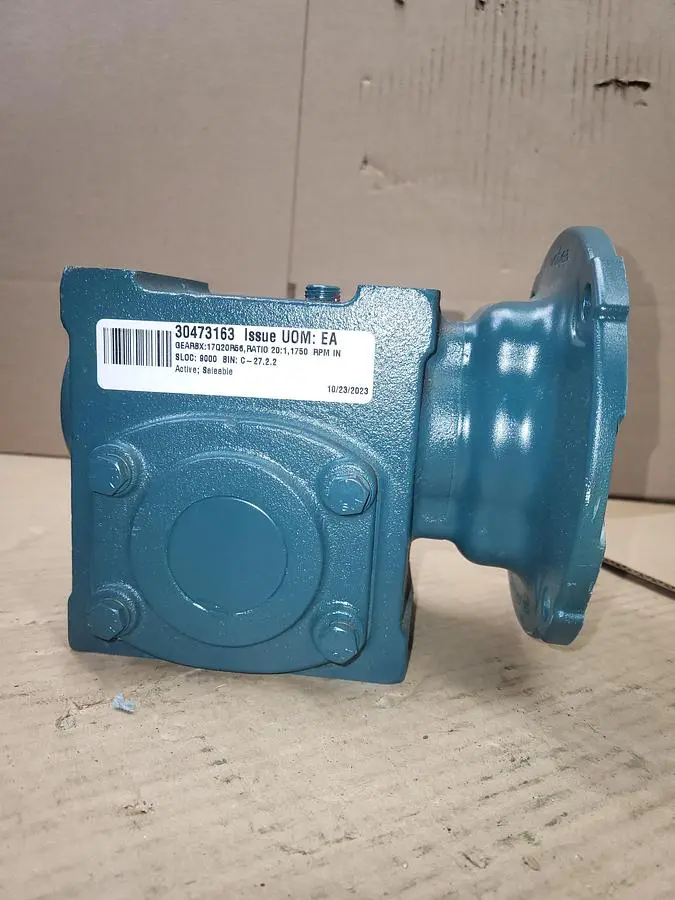 New | in-Stock TIGEAR TIGEAR 2 17Q20R56 RIGHT ANGLE WORM GEAR REDUCER 17Q20R56 20:1 RATIO ** NEW NO BOX** Speed Reducers | ND Industrial Surplus #1225367