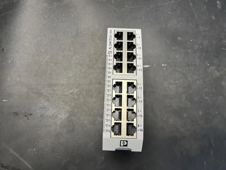 Used PHOENIX CONTACT FL SWITCH 1016N Network Switches California US | Van Aliso Enterprises Inc #716374