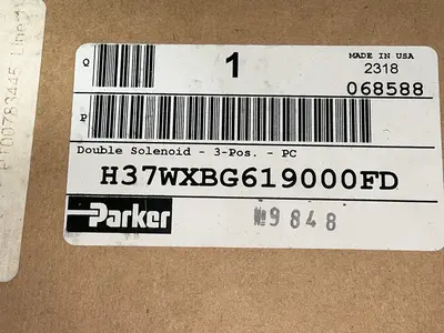 New | in-Stock PARKER H37WXBG619000FD Pumps Ohio US | HGR 24 #1311134