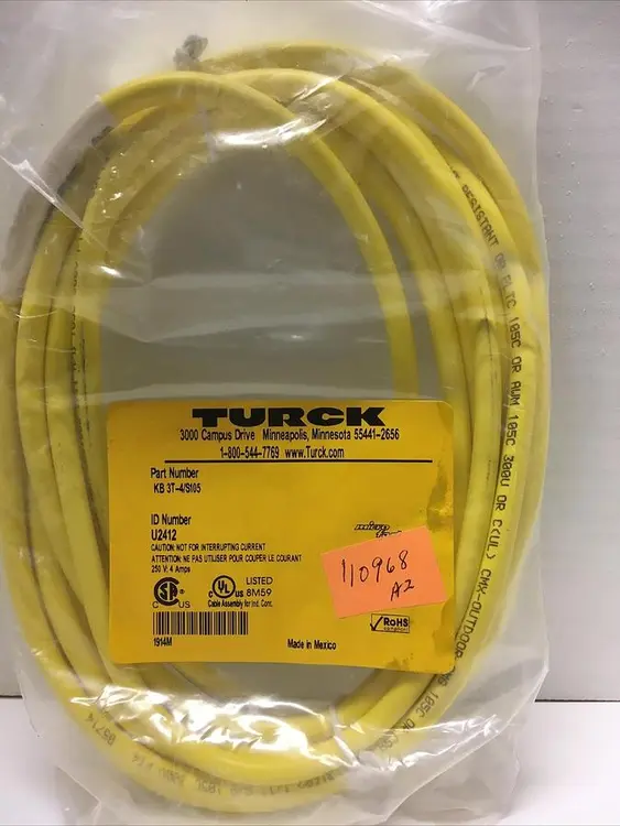New | in-Stock TURCK KB 3T-4/S105 Miscellaneous Equipment (Electrical & Power) | Surplus Asset Holdings #1190090