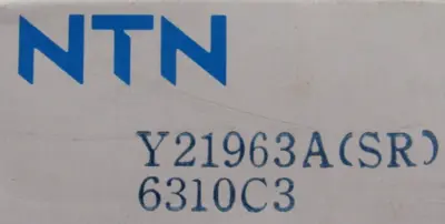 NEW NTN 6310C3 BALL BEARING Y21963A(SR)
