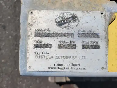 Used HARTZELL _UNKNOWN_ Parts (Hydraulics and Pneumatics) British Columbia CA | Lenmark #1426188