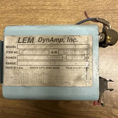 Used LEM 021380 Misc Electrical & Power Parts | Surplus Asset Holdings #1217049