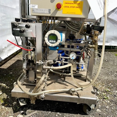 Alfa-Laval WSPX 404 SGP-31G CLARA 20 clarifier skid, 316SS.