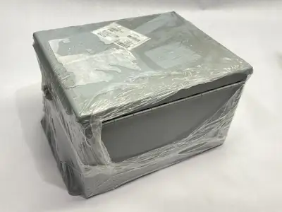 New | in-Stock Hoffman Continuous Hinge Enclosure w/ Clamps Type 4 10x8x6 Gray 55470 Electrical Boxes Michigan US | Maverick Industrial Sales #1392575