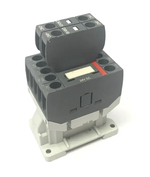 Used ABB 3-Phase Motor Contactor 24VDC 3-Pole PLC Contactors Michigan US | Maverick Industrial Sales #1392680