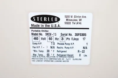 USED STERLCO SMCW-7.5