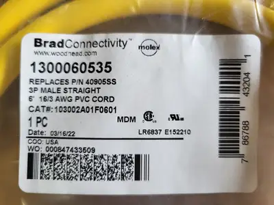 NEW WOODHEAD 1300060535