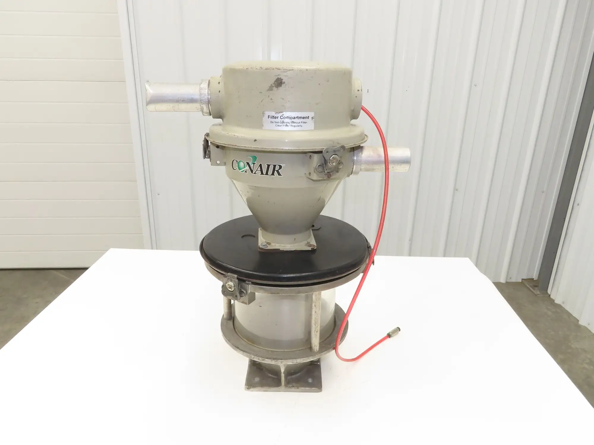 Conair DL8 Vacuum Receiver Loader 8" Clear Hopper Pneumatic Valve