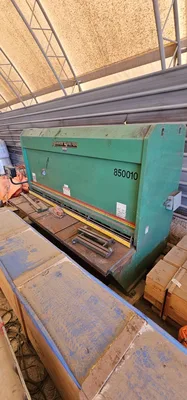 Used 2000 ACCURSHEAR 850010 Power Squaring Shears (Inch) Alberta CA | Revelation Machinery #402179