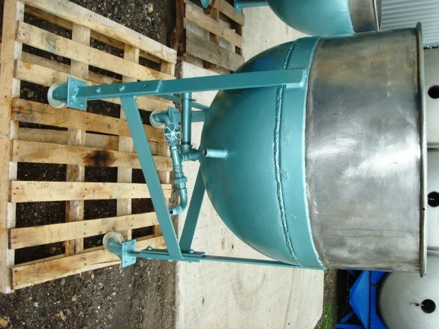 250 L S/S Open Top Jktd Pan