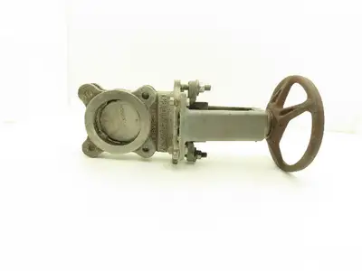 DeZurik 9259845 3" Knife Gate Valve 316 SS Rising Stem Fig. KGS