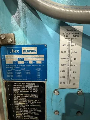 Used DENISON MULTIPRESS 35 Hydraulic Presses Ohio US | McKean Machinery Sales #1452709