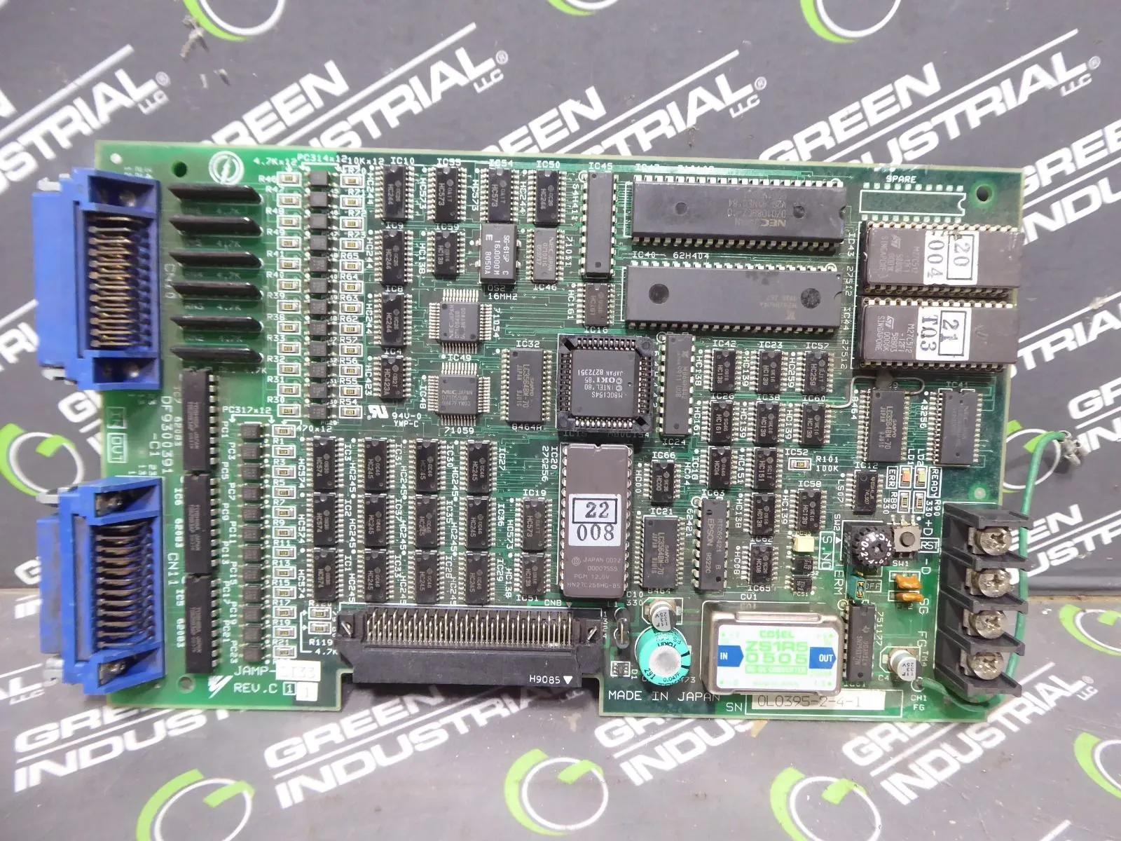 Yaskawa JAMP-SI33 Servopack Servo Controller Board Rev. C11 DF9300391-C1 Used