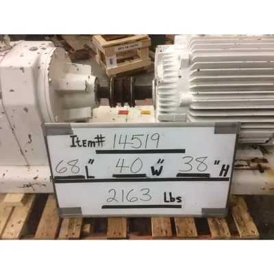 Used 75HP David Brown Radicon Gear Motor Speed Reducer Drive (18:1 ratio)
