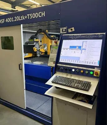 Used 2016 MICROSTEP MSF 4001.20LTK T500 Laser Cutters CZ | Amaron s.r.o. #1082469