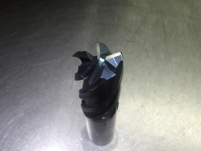 Minicut/VHIcarb 1" 5 Flute Carbide CR Endmill .040" R 6300-40230NF (LOC3373A)