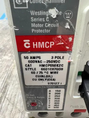 CUTLER HAMMER HMCP050K2C Electrical/PLC/Automation | ESS Industrial Equipment Sales (8)