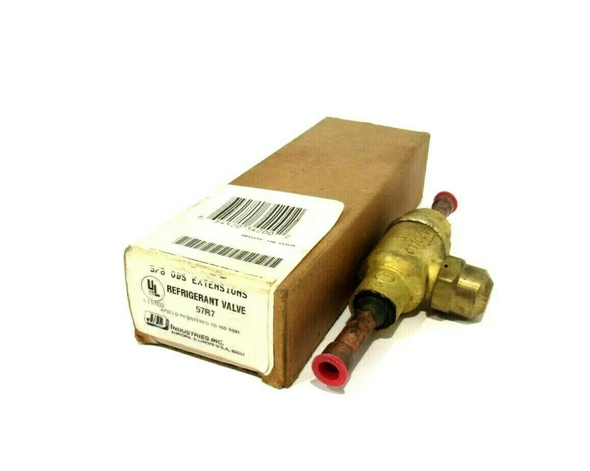 NEW JB INDUSTRIES – APOLLO 57R7 REFRIGERANT VALVE 3/8"
