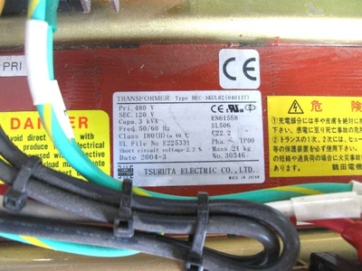 USED TSURUTA ELECTRIC CO. HEC-3KUL82