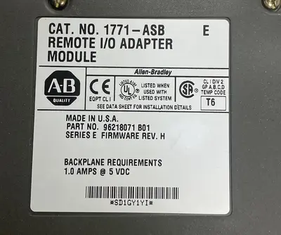USED ALLEN-BRADLEY 1771-ASB