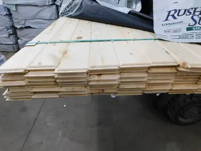 1 x 6 Ponderosa Pine #3 Tongue & Groove WP4 - End Matched - 896 Linear Feet