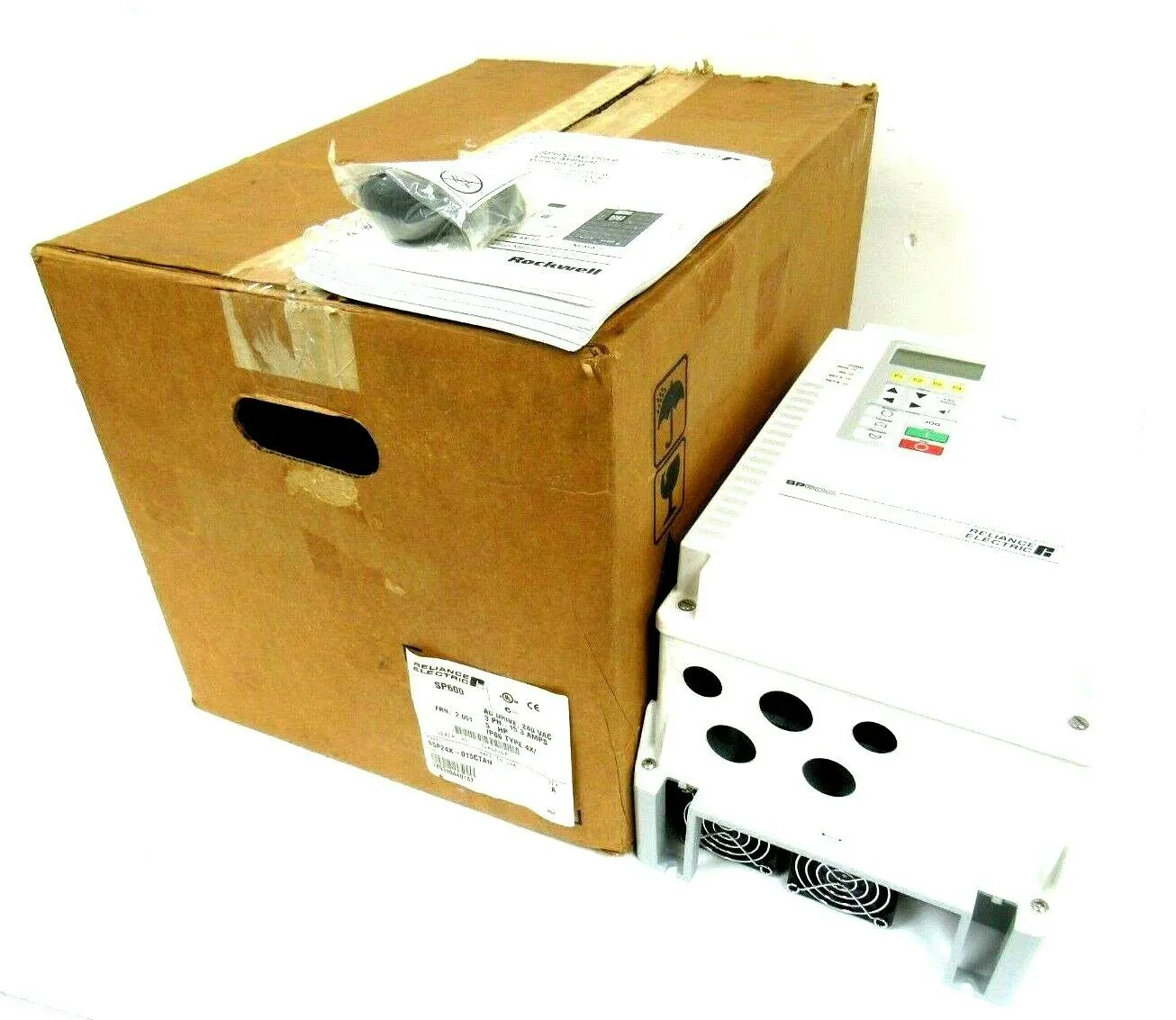 NEW RELIANCE ELECTRIC 6SP24X-015CTAN SP600 DRIVE 5HP SER A 6SP24X015CTAN