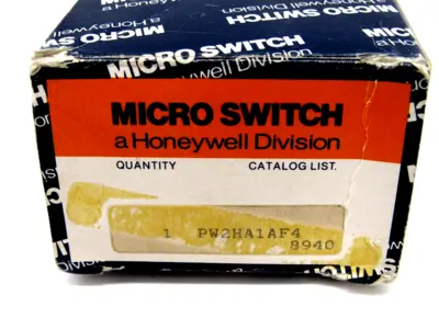 NEW HONEYWELL PW2HA1AF4 SELECTOR SWITCH