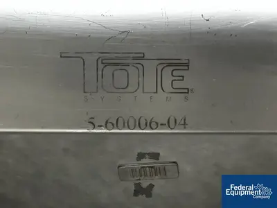 TOTE Systems 100 Liter Tote Systems Stainless Steel Tote