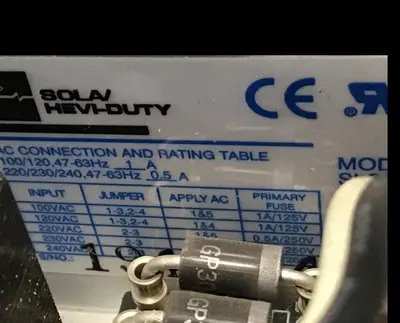 Used SOLA SLS-24-012T Power Supplies Michigan US | Ideal Machinery #607469