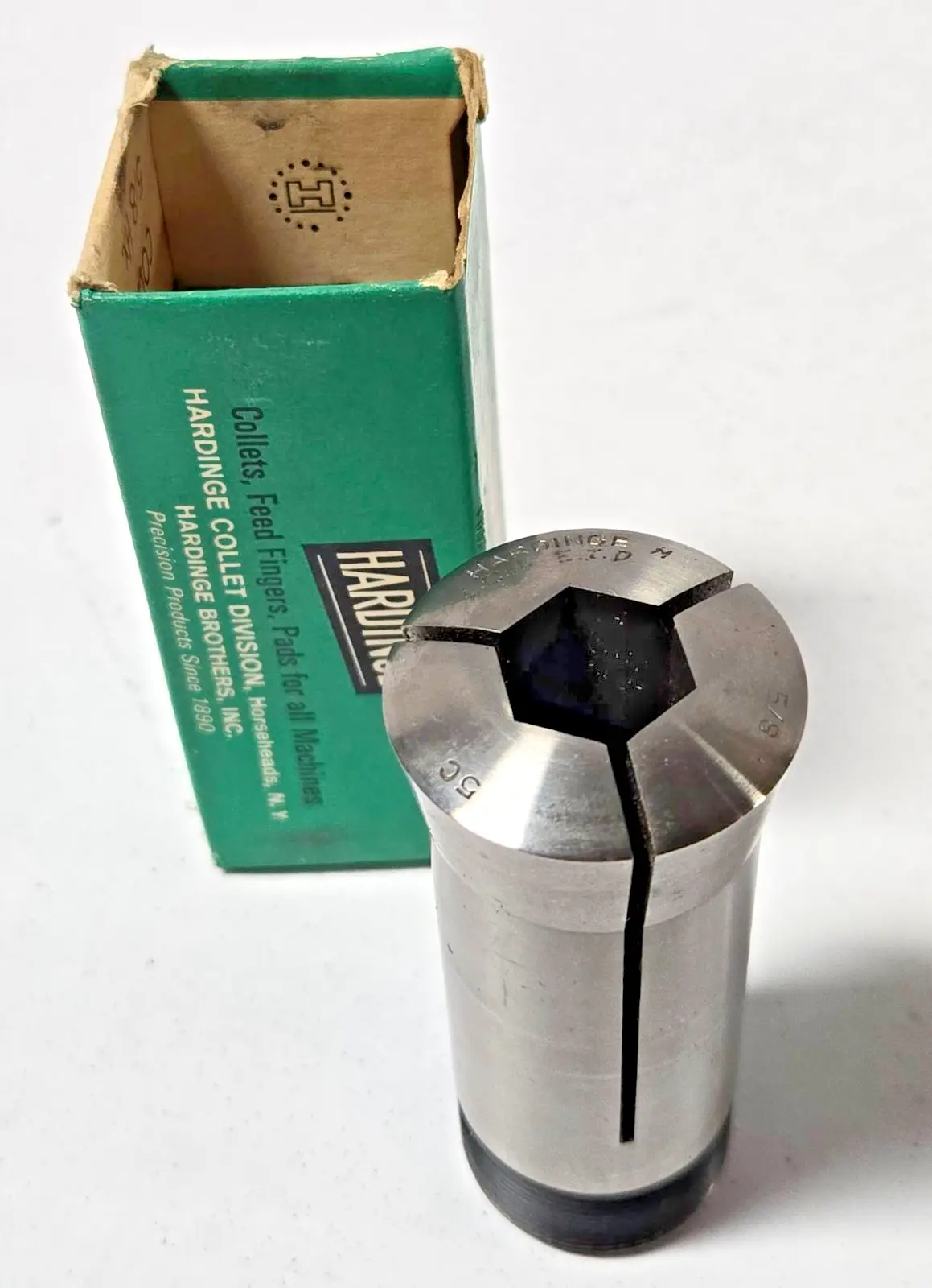 Hardinge 5C Lathe Collet Size 5/8 Hex Free Shipping Chucker Machinist Tools