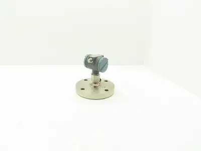 Foxboro 841GM-B Electronic Pressure Transmitter 12.5-36vdc 100psi 7.5" OD Flange