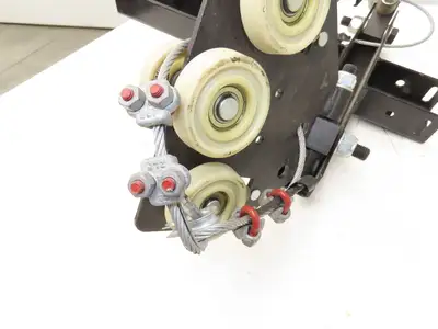 Knight Global MRES5735 Bridge Crane End Truck for RAD7510 Rail 3000Lb MRES77351