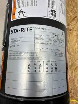 STA-RITE HPS30G3-01 Booster Pumps | Fram Fram LLC (10)