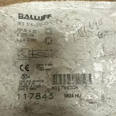Used BALLUFF BES-516-370-E5-C-S4 Industrial Controls Ohio US | Surplus Asset Holdings #1309783