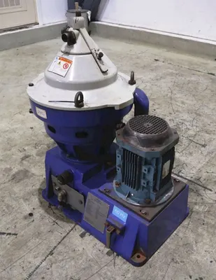 Alfa-Laval S-815 fuel/lube oil purifier, 316SS.